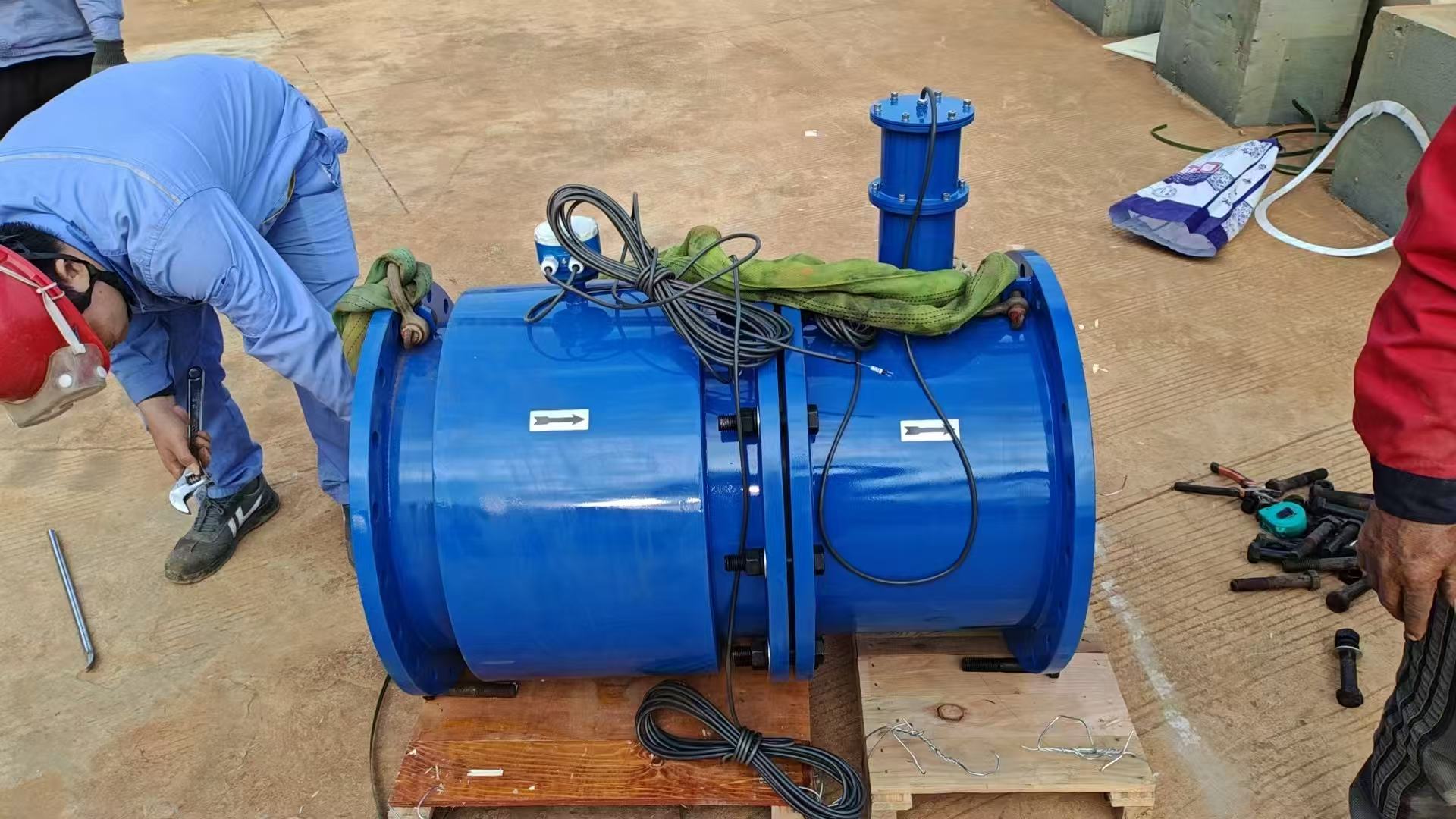 DN500非滿管流量計(jì)測泥漿 DN500非滿管流量計(jì)測泥漿